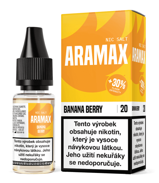 Aramax Nic Salt Banana Berry