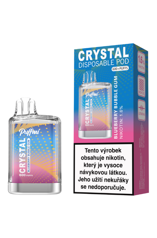Puffmi Crystal Box - Blueberry Bubble Gum